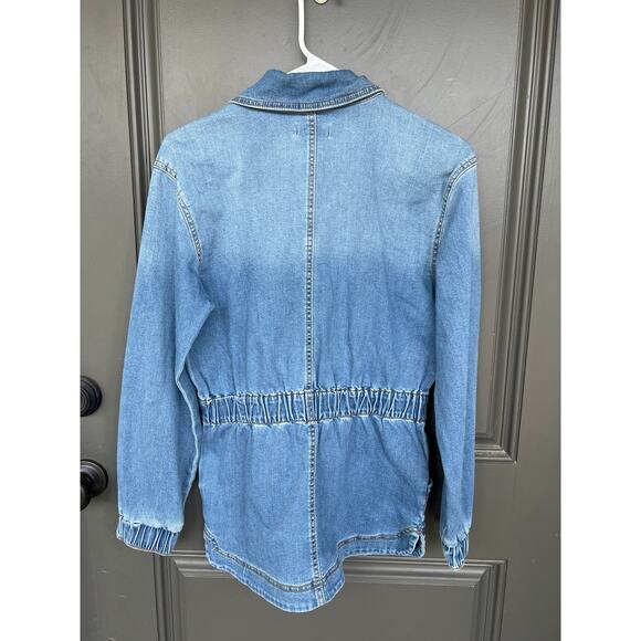 Knox Rose size XS denim jean jacket - Picture 3 of 4